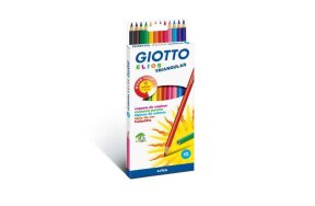 ΞΥΛΟΜΠΟΓΙΕΣ ΤΡΙΓΩΝΙΚΕΣ GIOTTO 12 ΧΡΩΜΑΤΑ